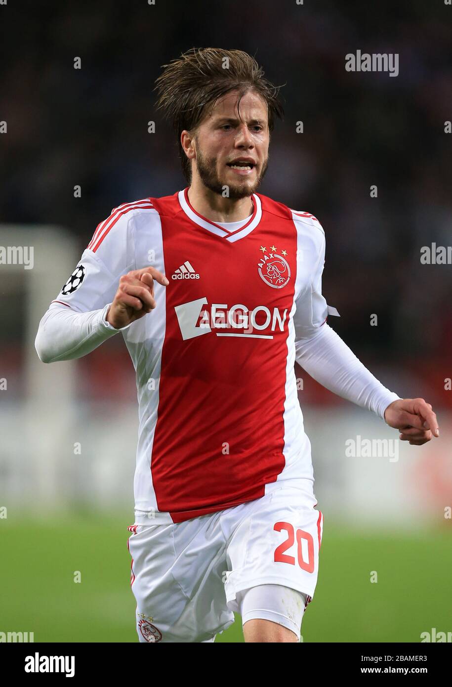 Lasse Schone, Ajax Amsterdam Stock Photo