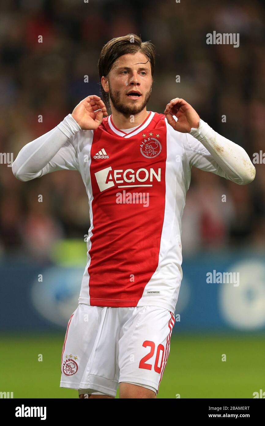 Lasse Schone, Ajax Amsterdam Stock Photo