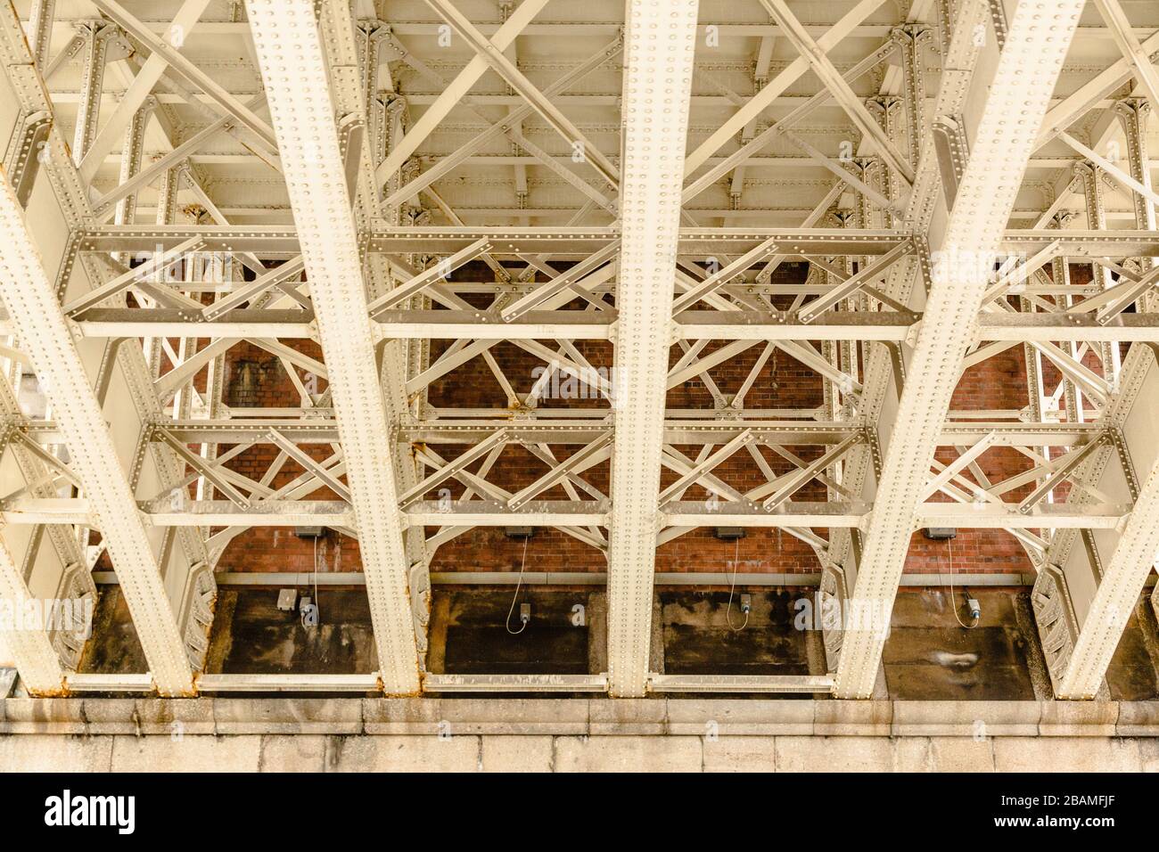Iron/Steel of London Bridges Stock Photo Alamy
