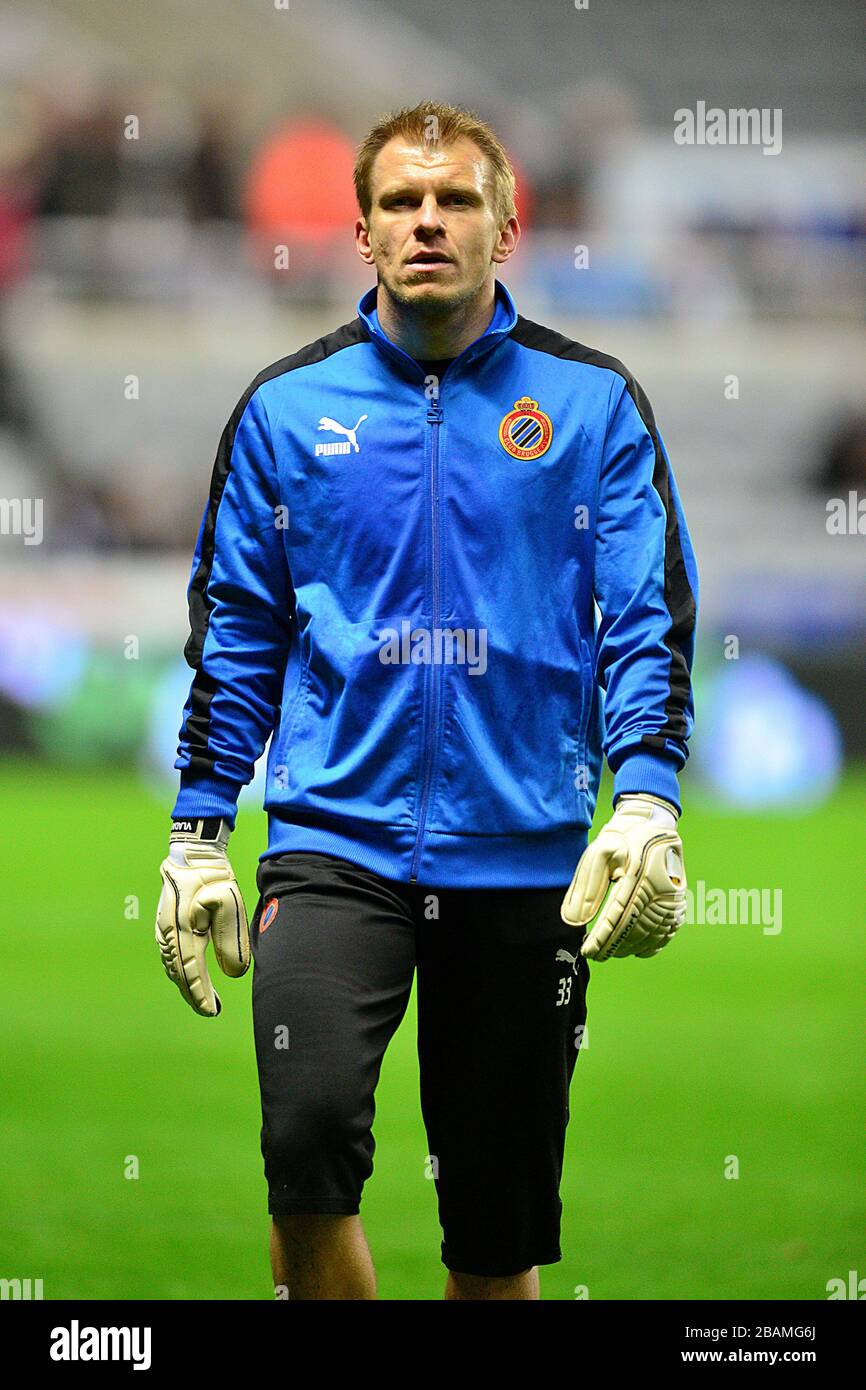 Vladan Kujovic, Club Brugge goalkeeper Stock Photo
