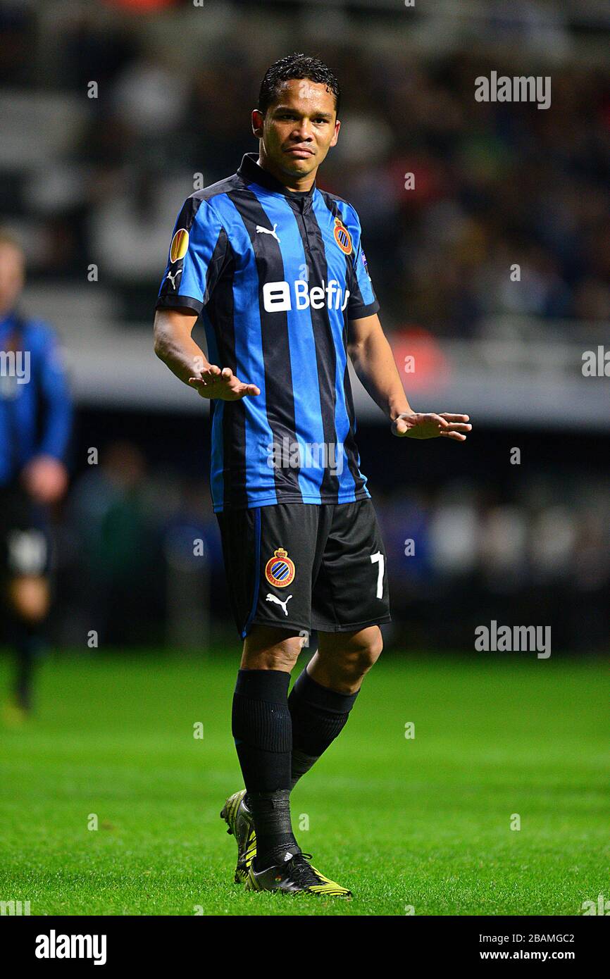 Carlos Bacca, Club Brugge Stock Photo