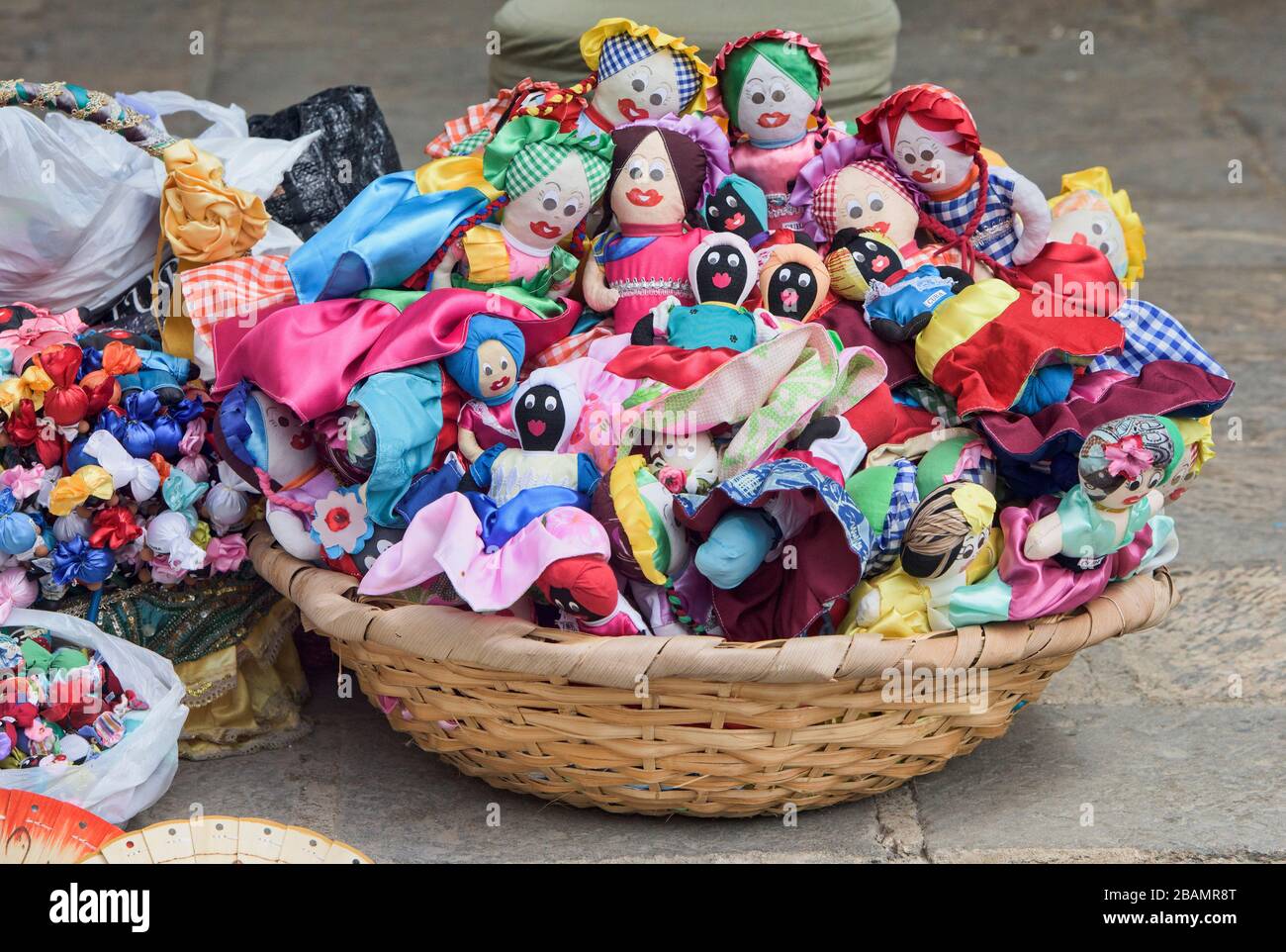 Souvenir dolls, Havana, Cuba Stock Photo