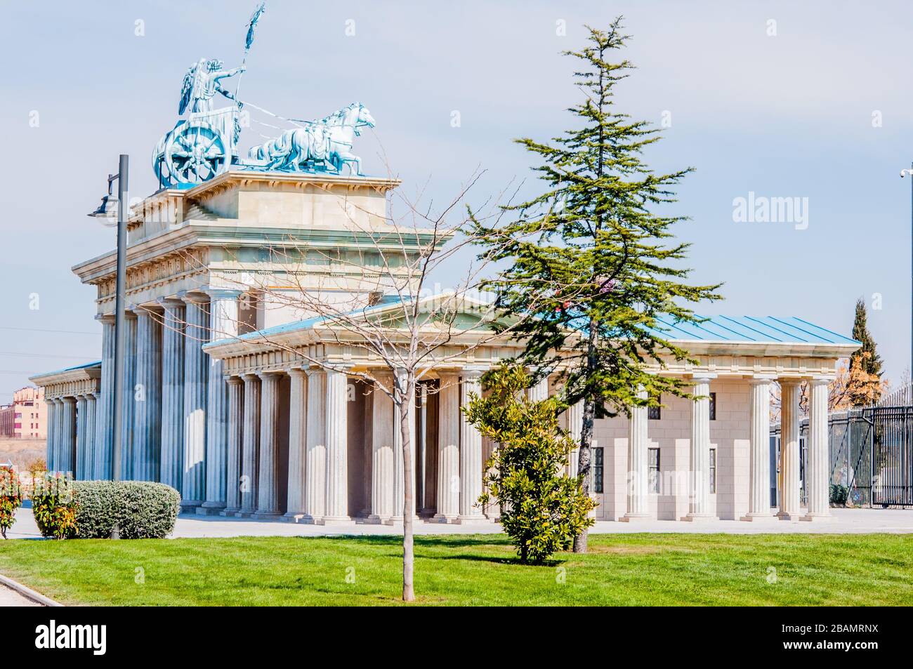 Monuments in European cities Stock Photo Alamy
