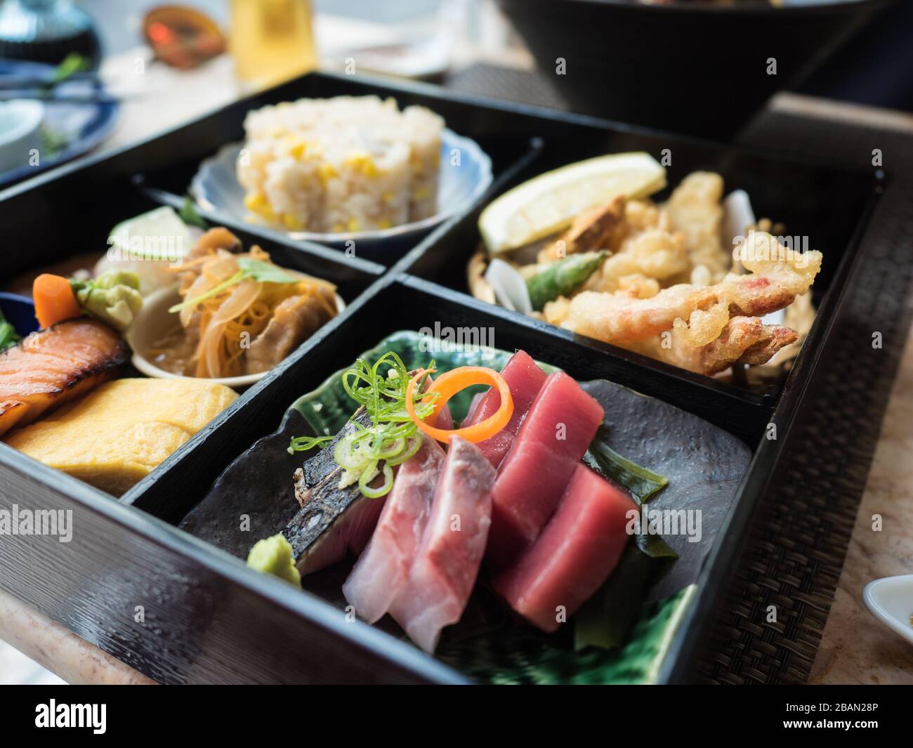 Japanese bento box hi-res stock photography and images - Alamy