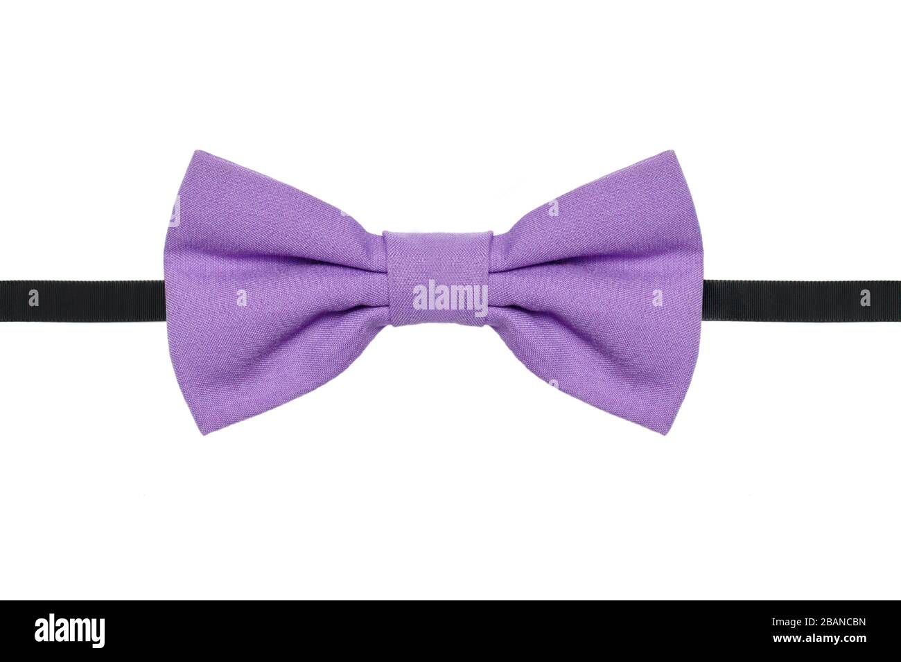 Majenta bow tie close up isolated on white background Stock Photo - Alamy