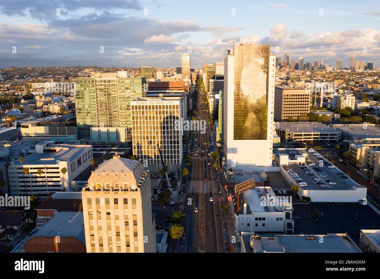 Wilshire corridor los angeles hires stock photography and images Alamy