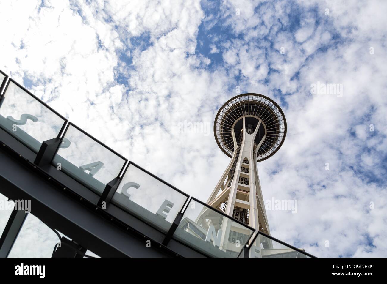 The Space Needle in Seattle Washington Stock Photo Alamy