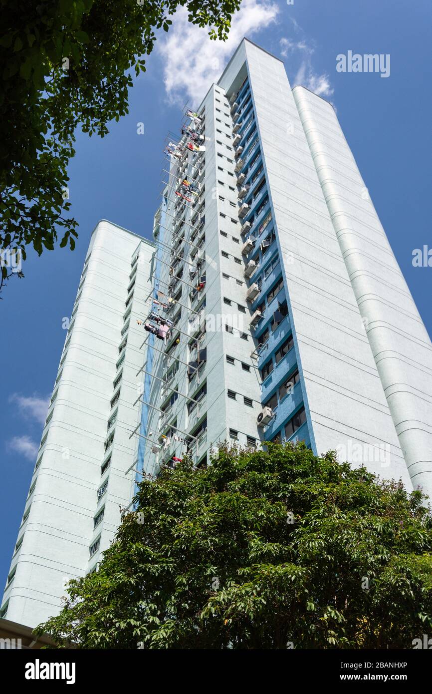 Highrise apartment building, Smith Street, Chinatown, Outram District