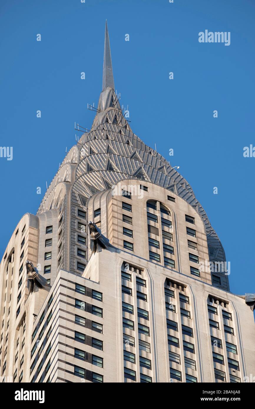 The Chrysler Building, Manhattan, New York Stock Photo
