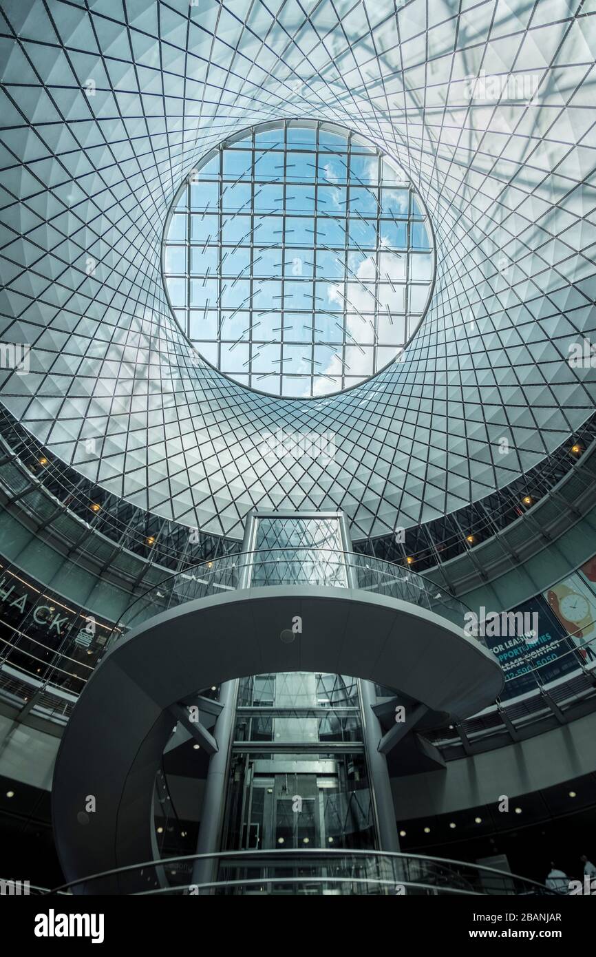 Fulton Center, Westfield, Shopping Mall, New York Stock Photo