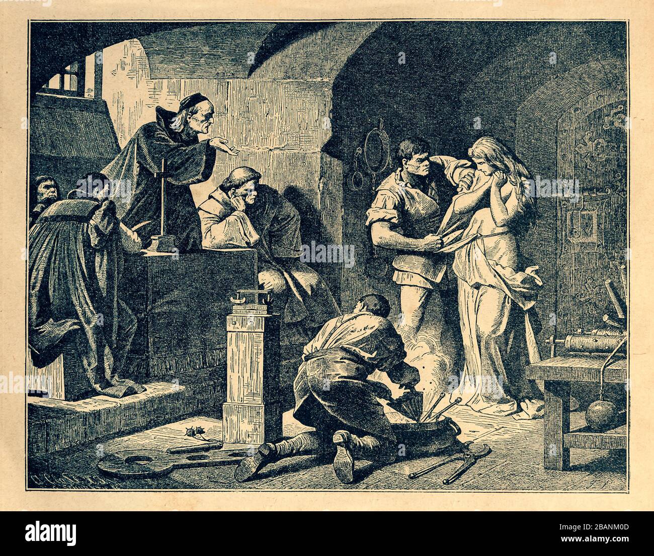 "The torture of the sorceress in the Middle Ages", Piloti. Digital