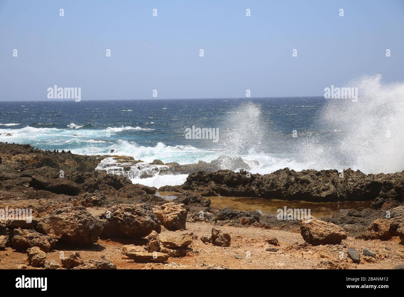 Big volcanic black rocks hi-res stock photography and images - Alamy