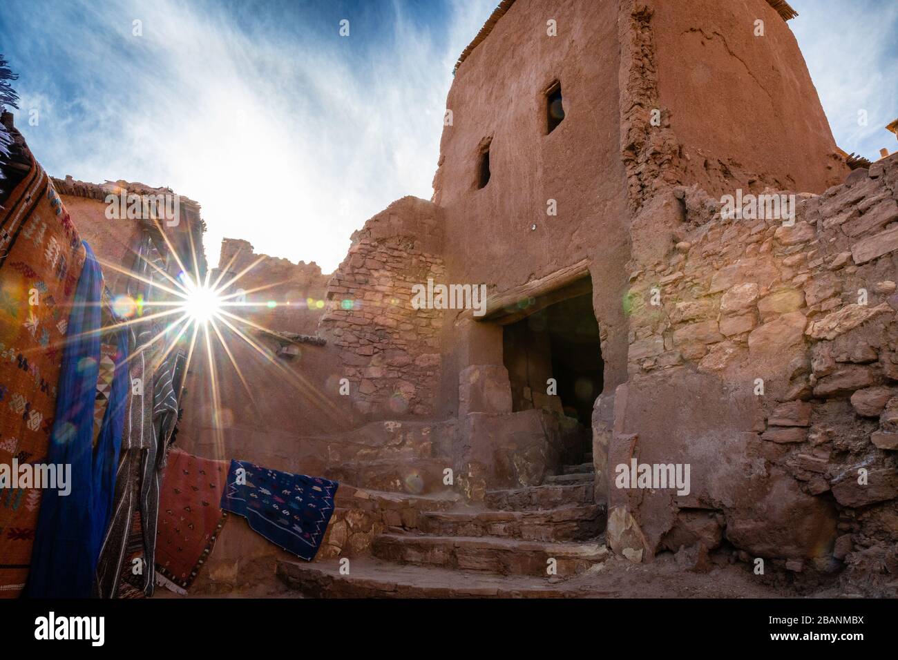 Ksar of Ait Ben Haddou, Morocco Stock Photo