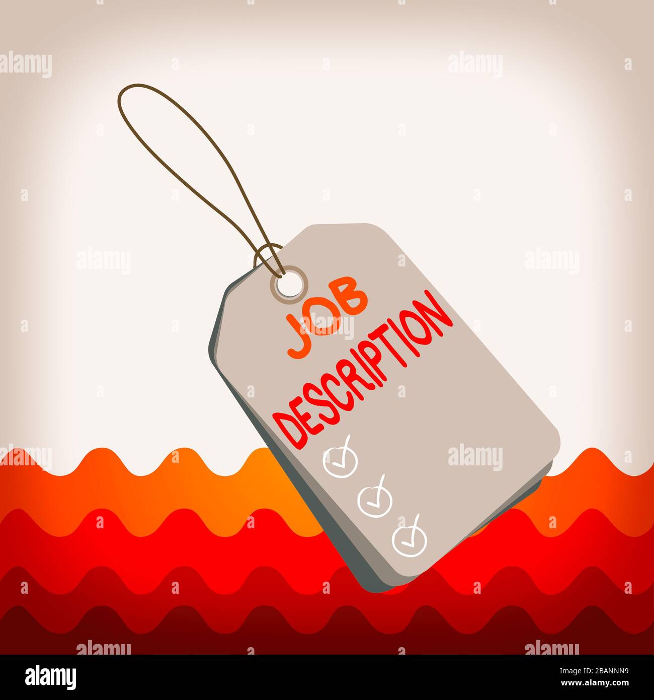 Conceptual hand writing showing Job Description. Concept meaning a