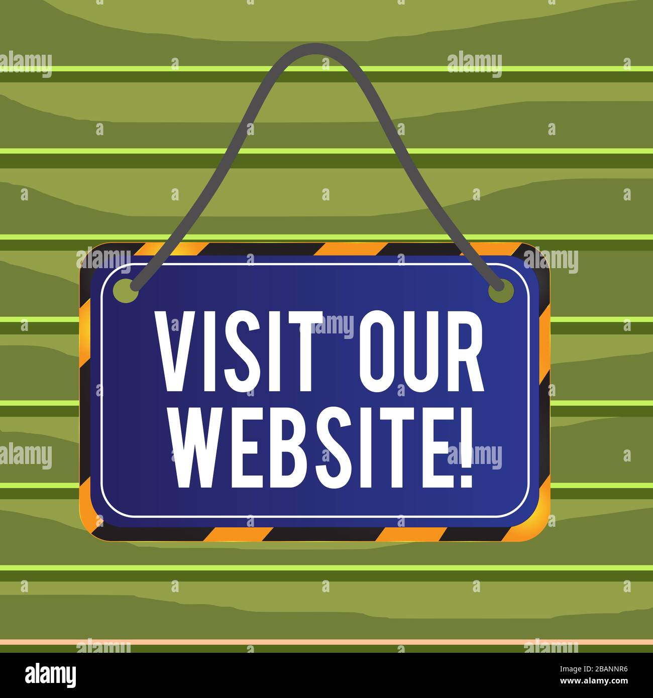 Conceptual Hand Writing Showing Visit Our Website Concept Meaning Visitor Who Arrives At Web Site And Proceeds To Browse Board Attach String Color Bl Stock Photo Alamy