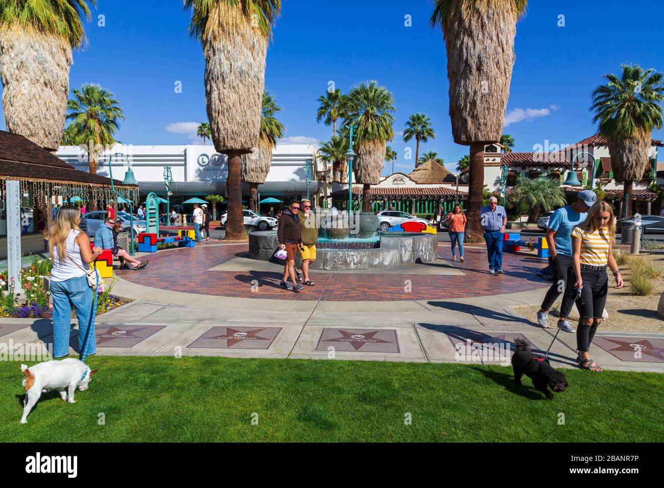 Downtown palm springs california hires stock photography and images