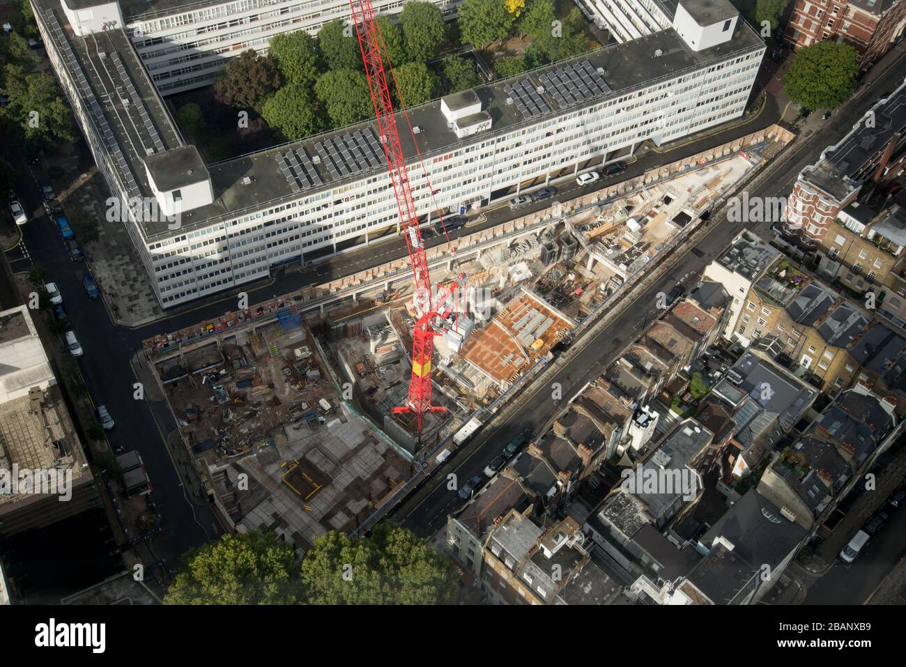 Aerial View of 87125 Cleveland Street Clipstone Street Clipstone Mews