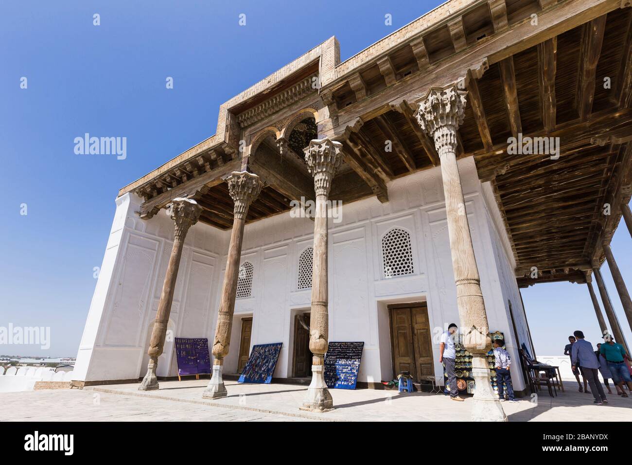 The Jome Mosque, also Juma Mosque, in the Ark Fortress, Bukhara