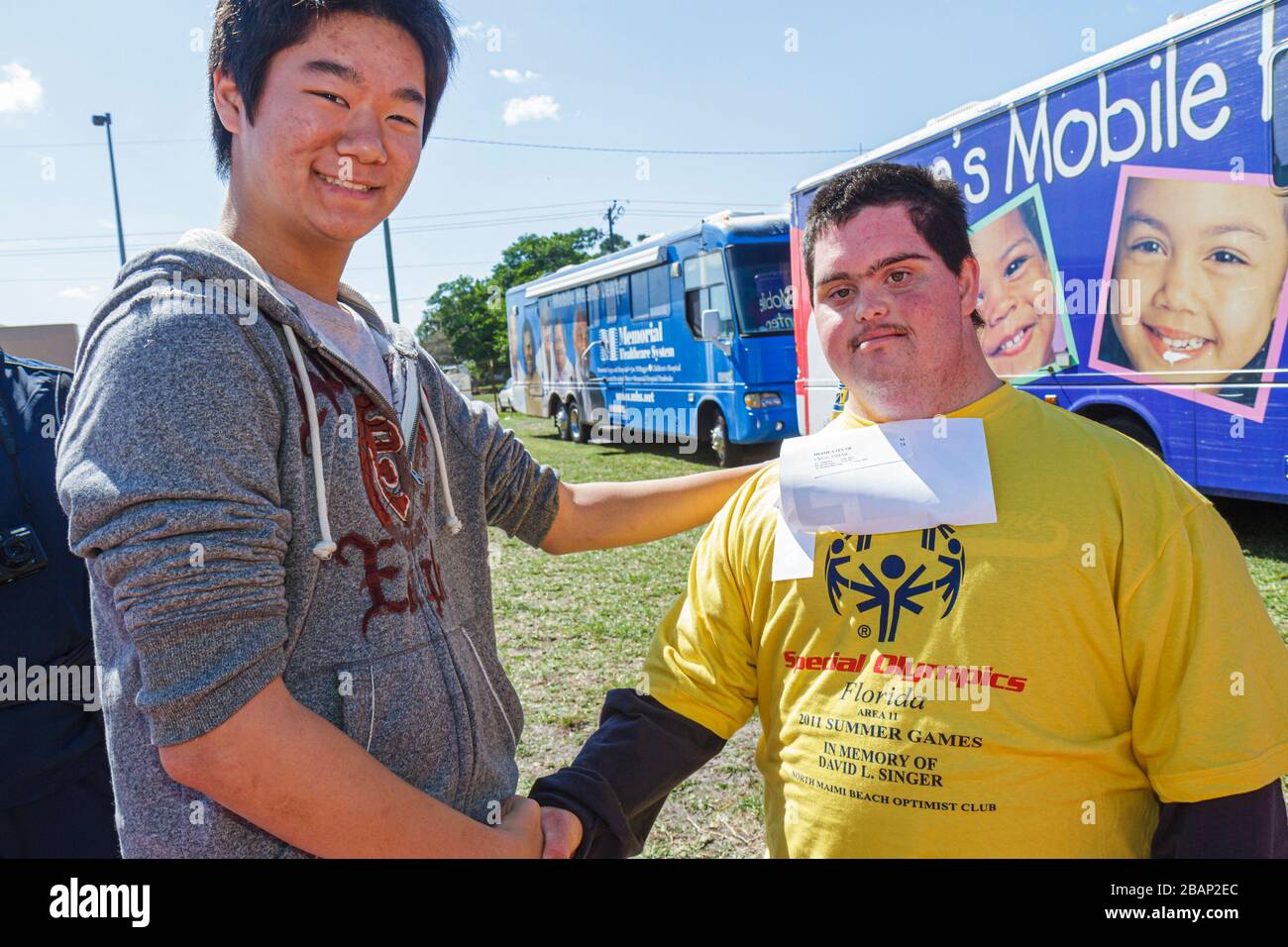 Miami Florida,Liberty City,Traz Powell Stadium,Special Olympics,needs,Track & Field mentally