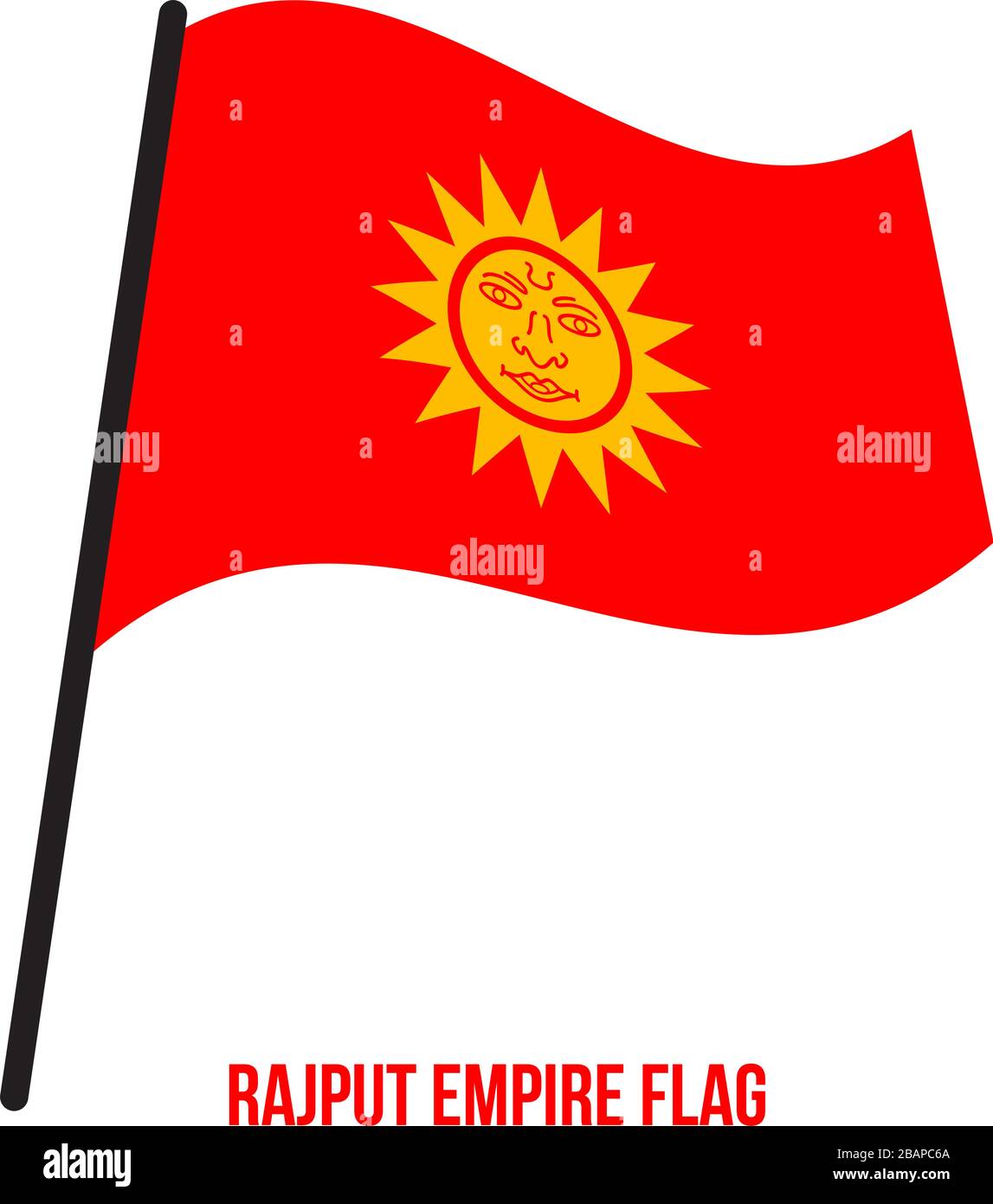 flag with sun in middle