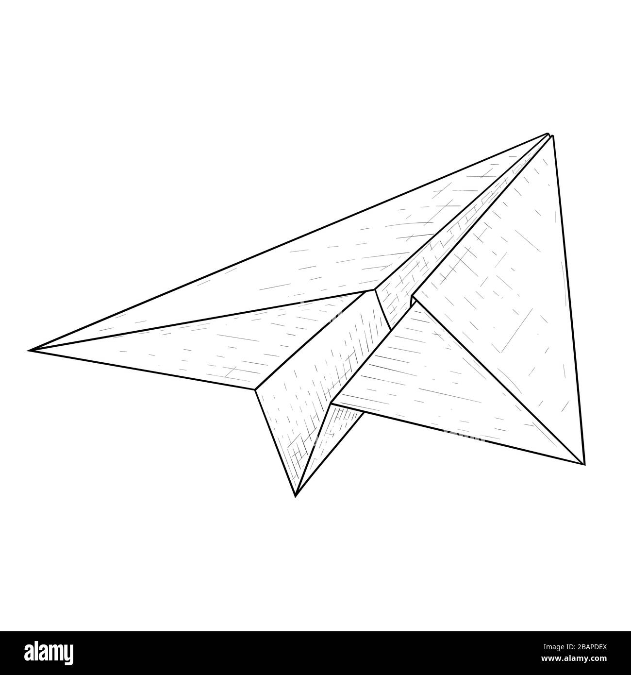 Paper airplane. Outline flying planes from different angles and direction  with dotted track, travel or message symbols, linear vector set Stock  Vector by ©tartila.stock.gmail.com 401959614