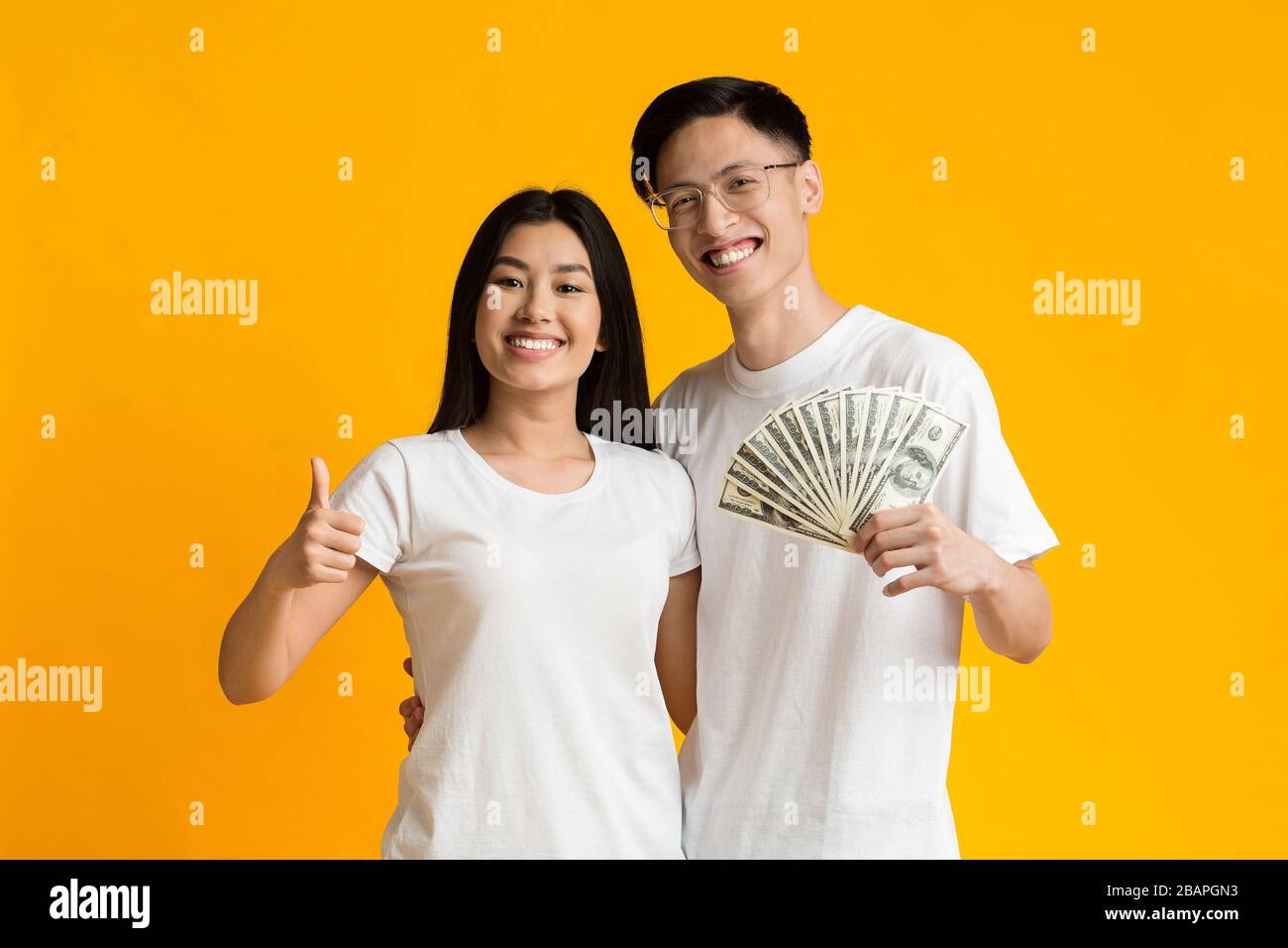The man the woman and the money hi-res stock photography and images - Alamy