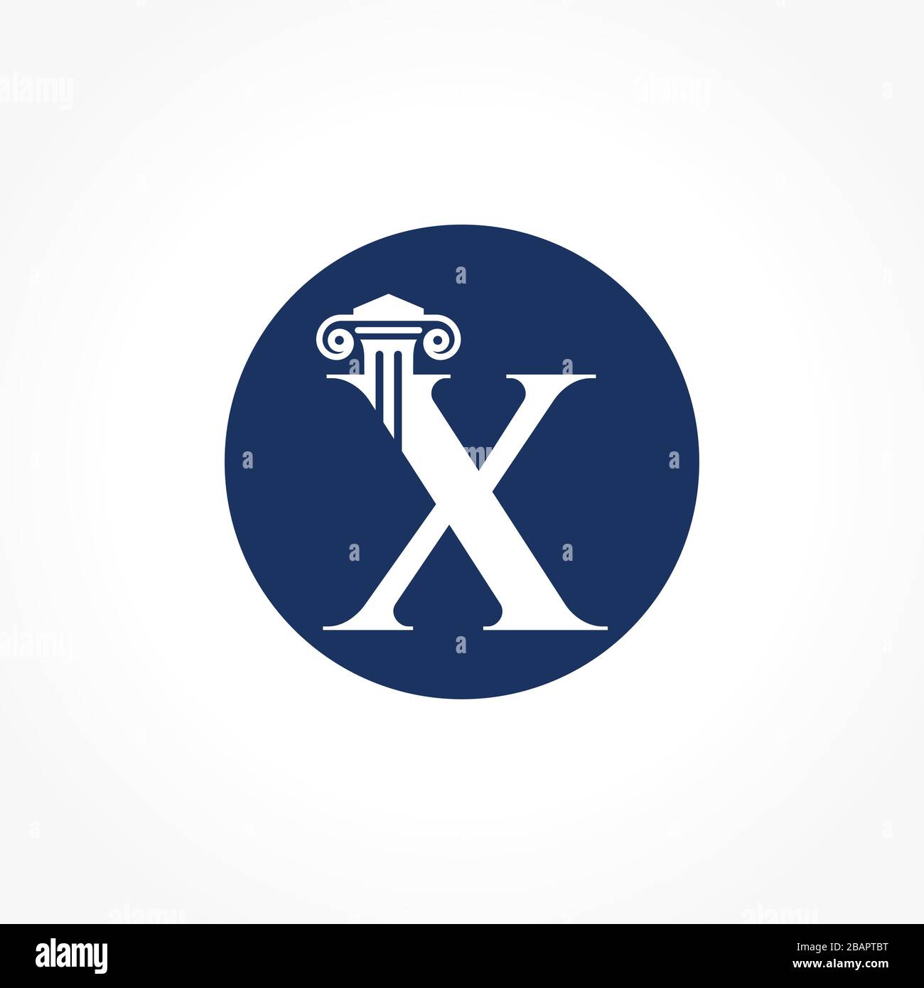 Attorney Law Letter X Logo With Creative Modern Circle Vector Template Law Business Letter X Logo Design Stock Vector Image Art Alamy