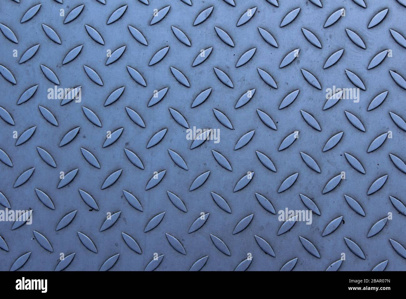 diamond plate as a background texture Stock Photo