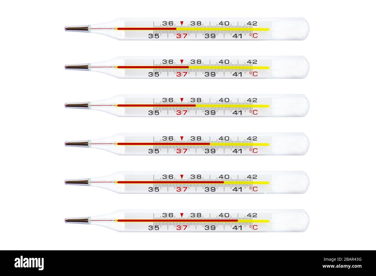 human temperature thermometer template Stock Photo Alamy