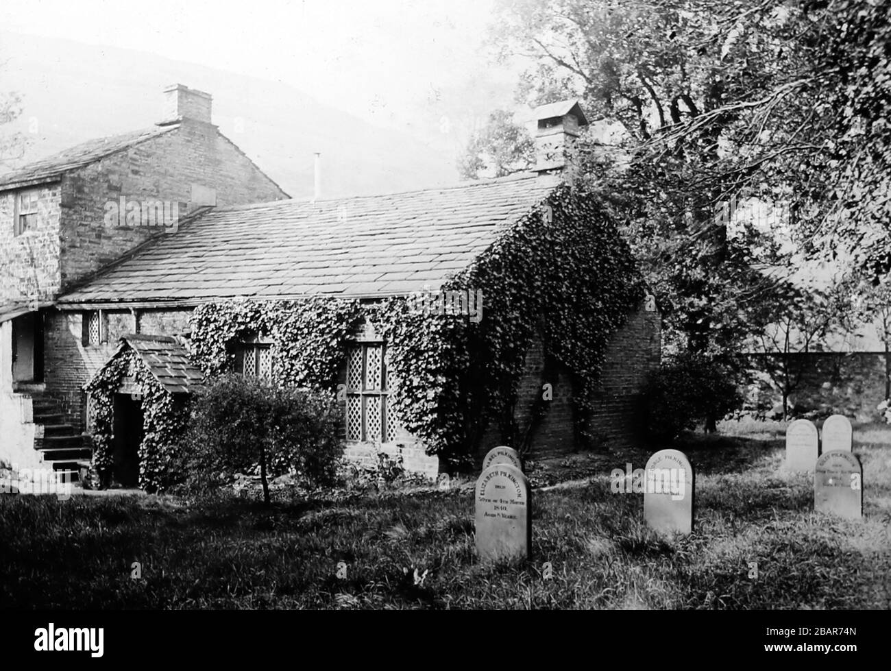 Friends Meeting House, Crawshawbooth, early 1900s Stock Photo