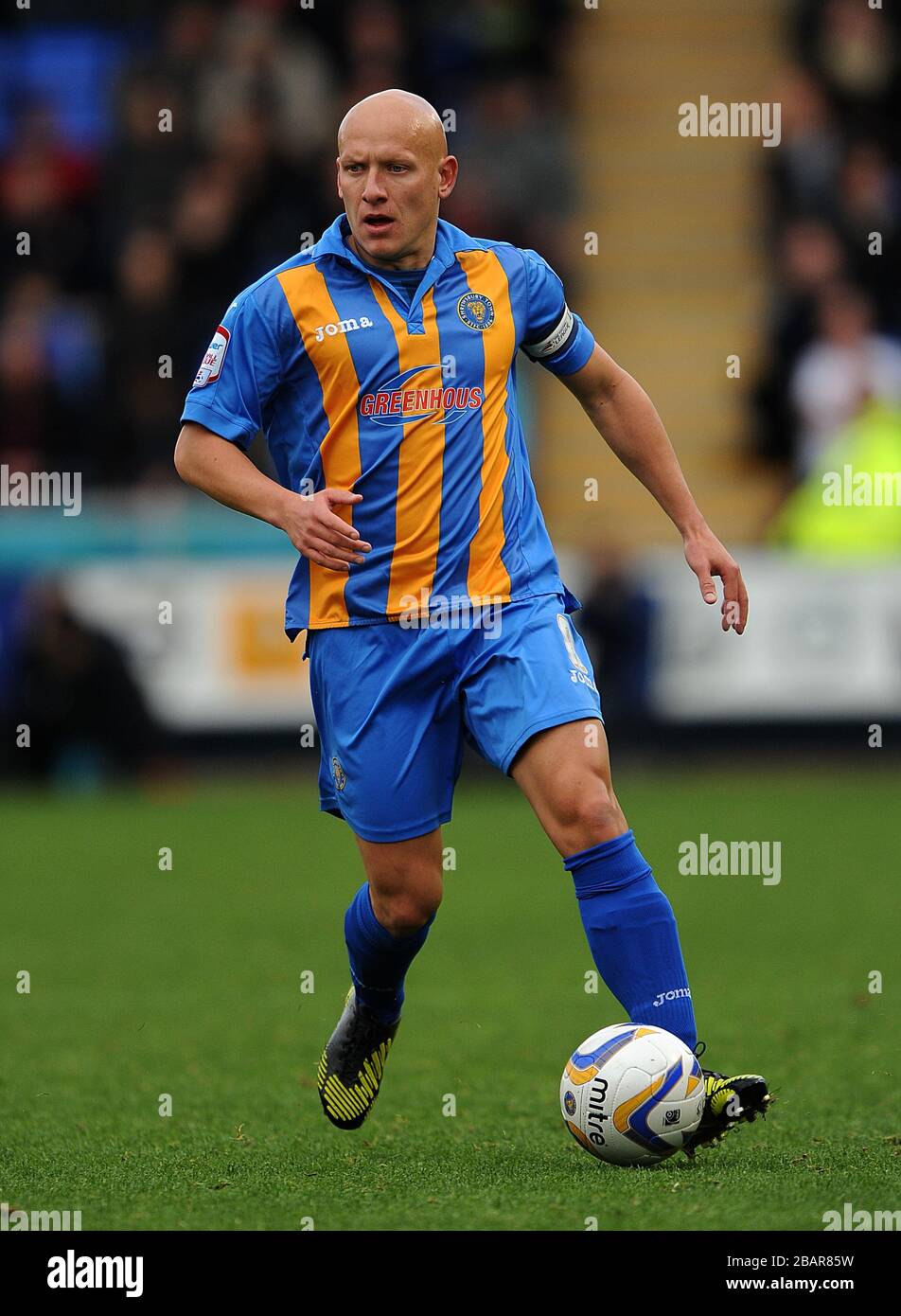 Matthew Richards, Shrewsbury Town Stock Photo Alamy