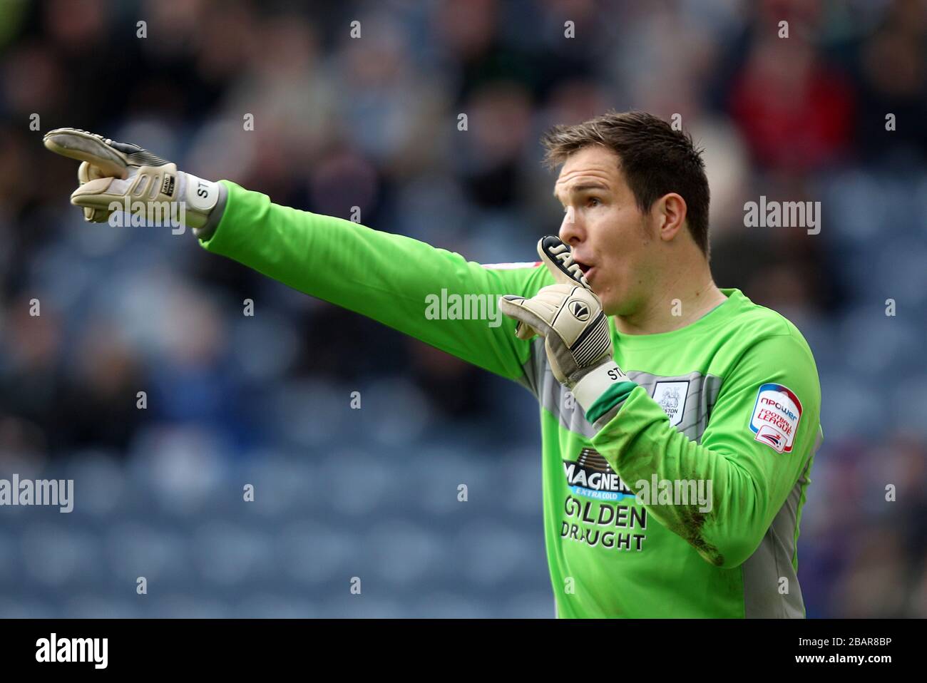 Thorsten Stuckmann, Preston North End goalkeeper Stock Photo Alamy