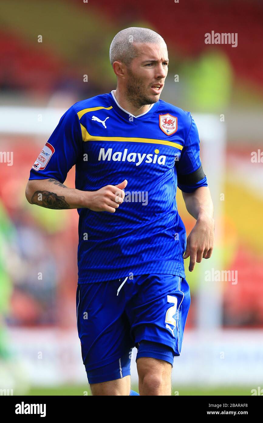 Maillot Domicile Cardiff City FC 2009-2010 – PUMA – Signé Kevin McNaughton – Taille S