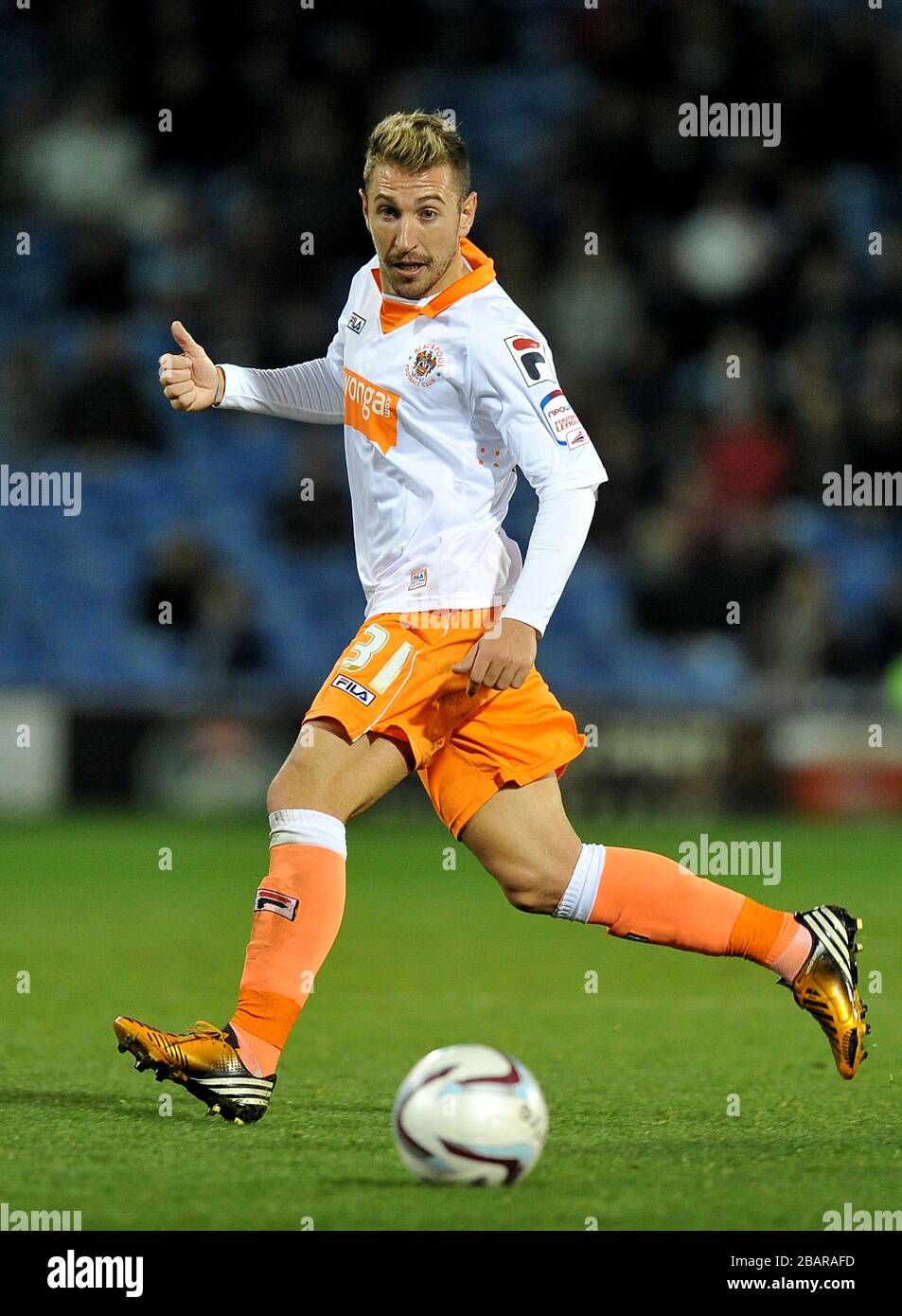 Angel Martinez, Blackpool Stock Photo