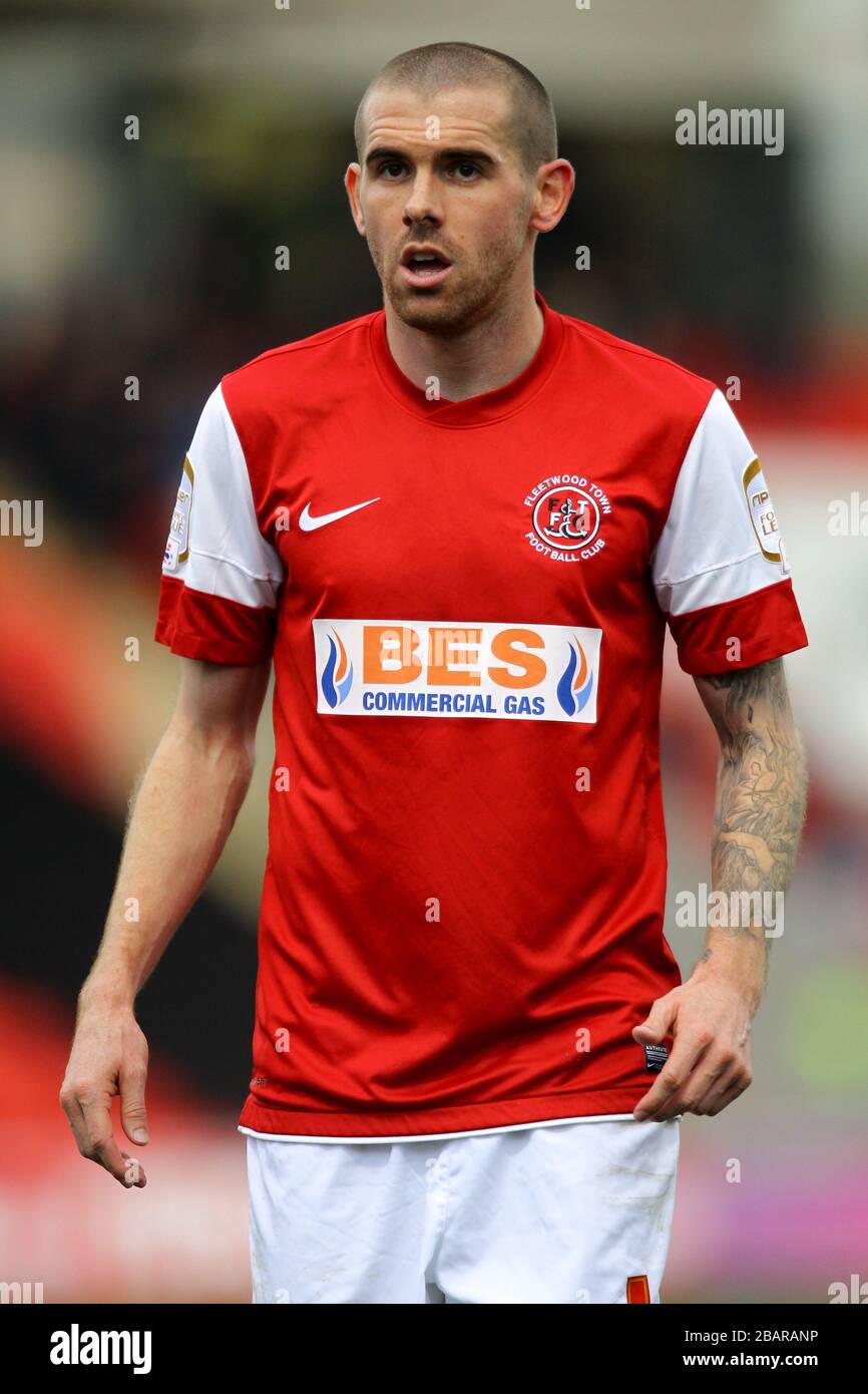 Steven Gillespie, Fleetwood Town Stock Photo Alamy