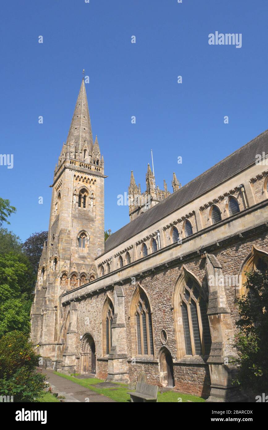 Llandaff Cathedral, Cardiff, Wales, United Kingdom Stock Photo