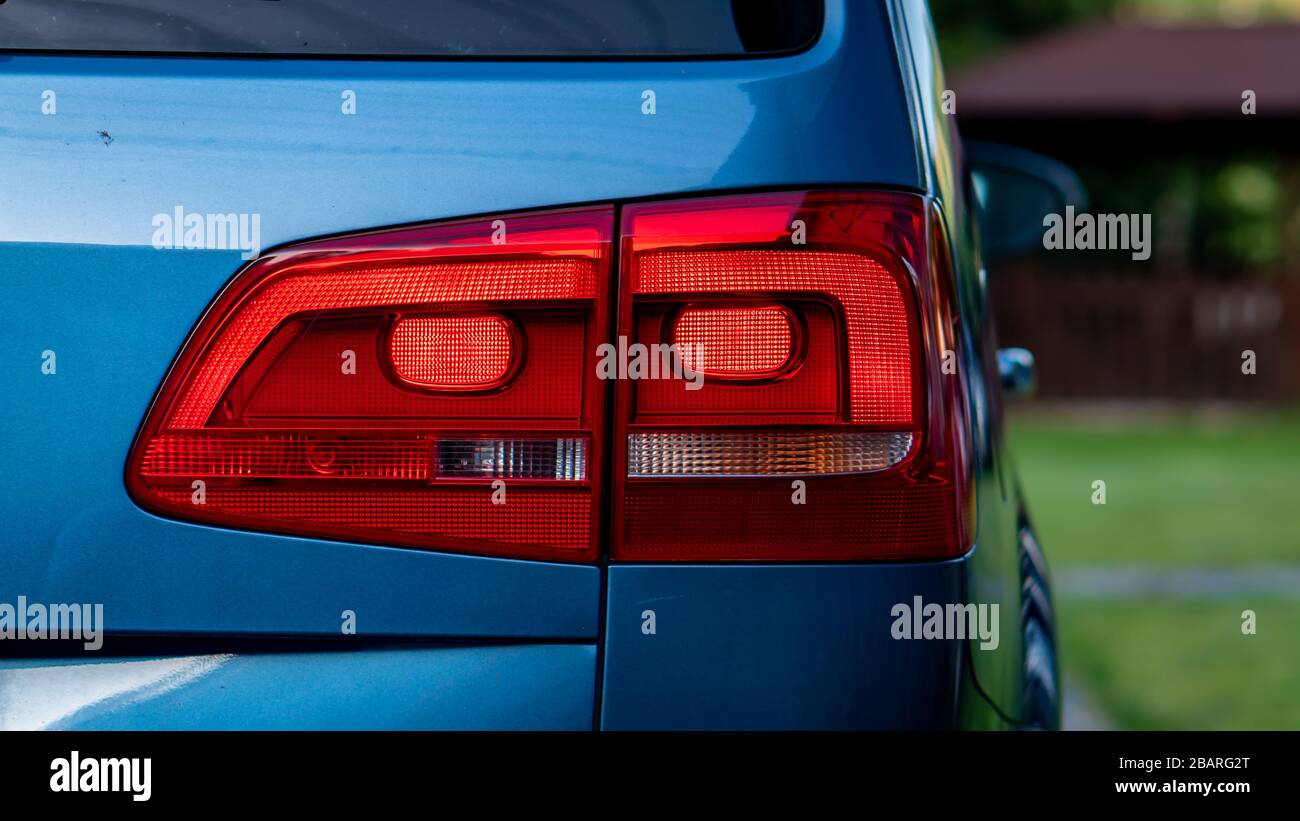 Cluj-Napoca,Cluj/Romania-07.01.2020: VW Tiguan led tail lights, right side  Stock Photo - Alamy
