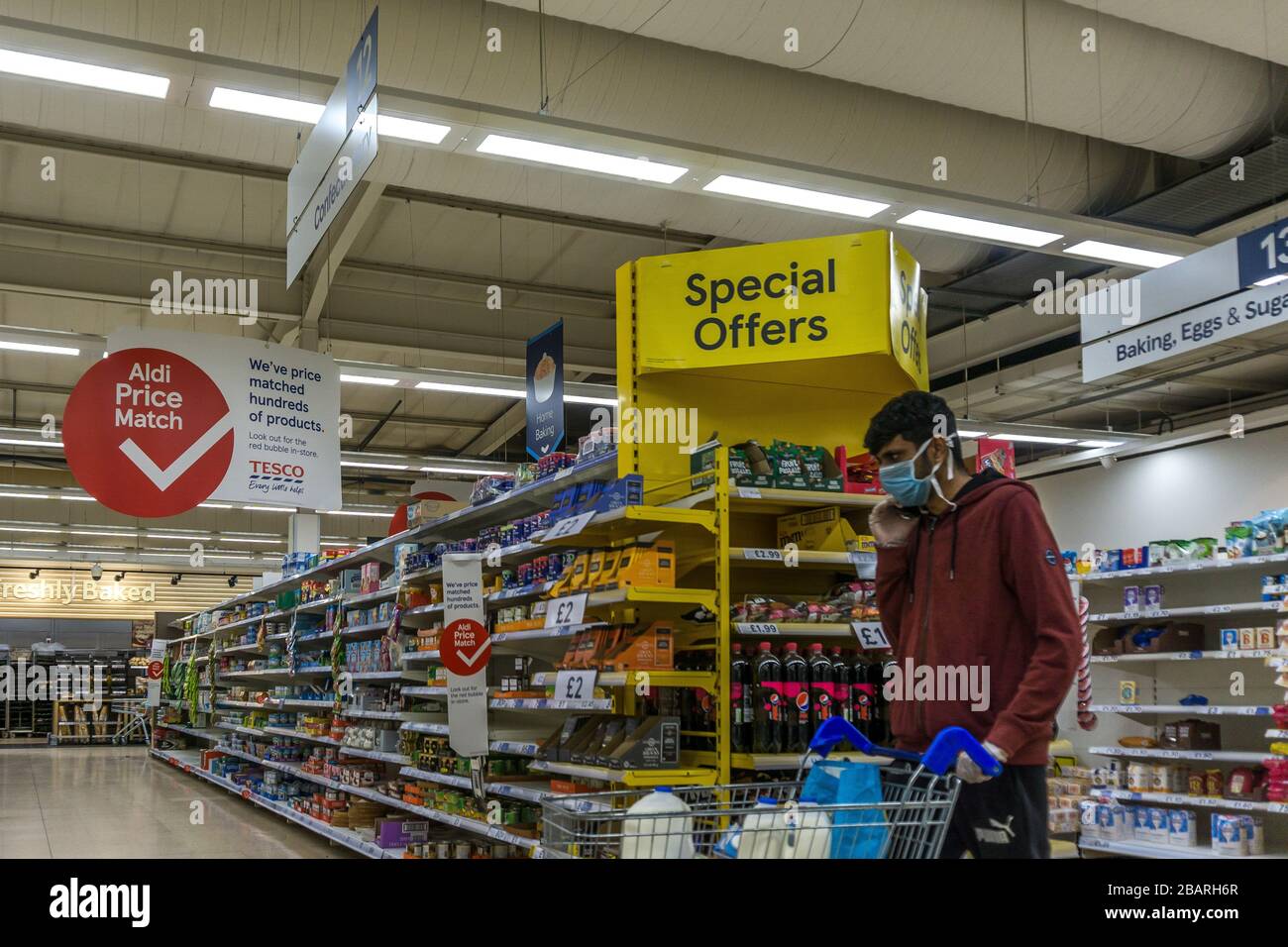 Covid 19 panic buying hires stock photography and images Alamy