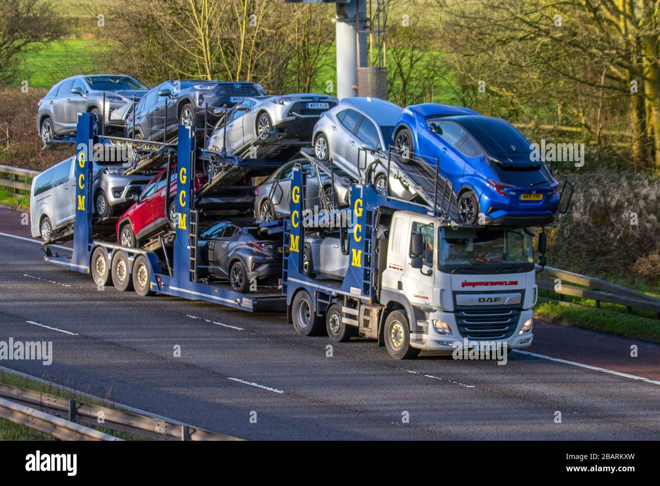 Glasgow car movers hires stock photography and images Alamy