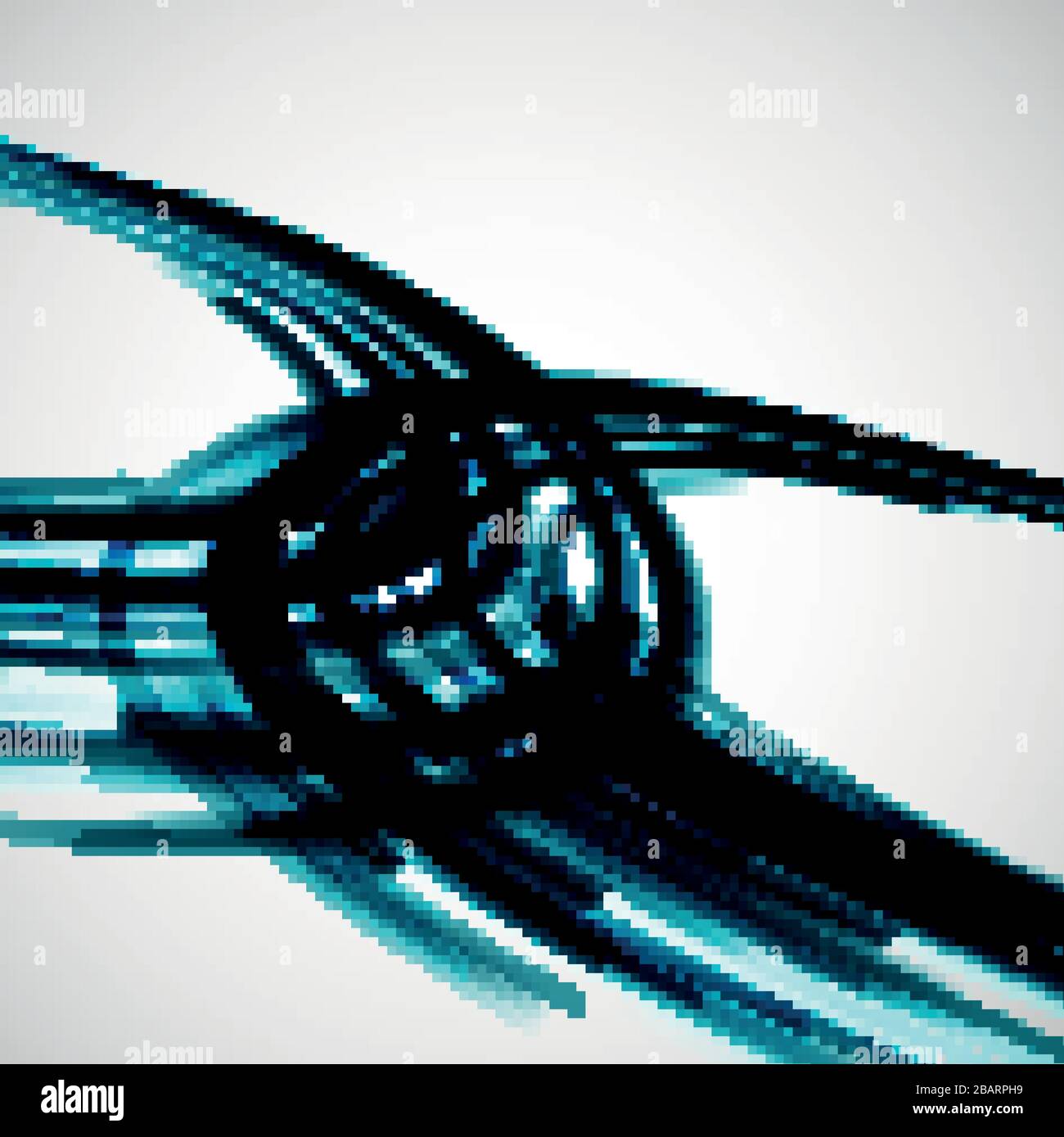 Abstract technology circles vector background Stock Vector Image & Art ...