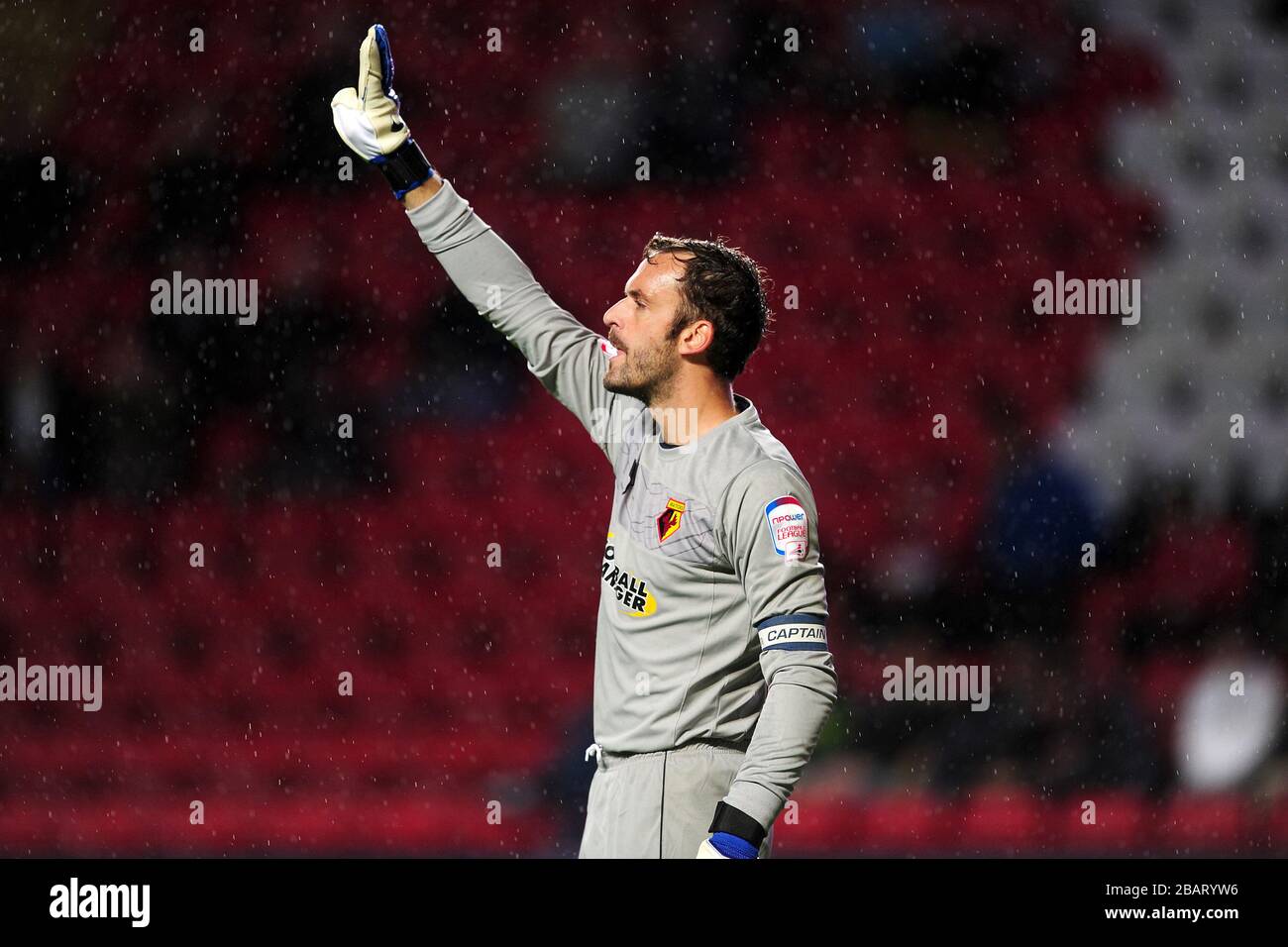 Manuel Almunia, Watford goalkeeper Stock Photo