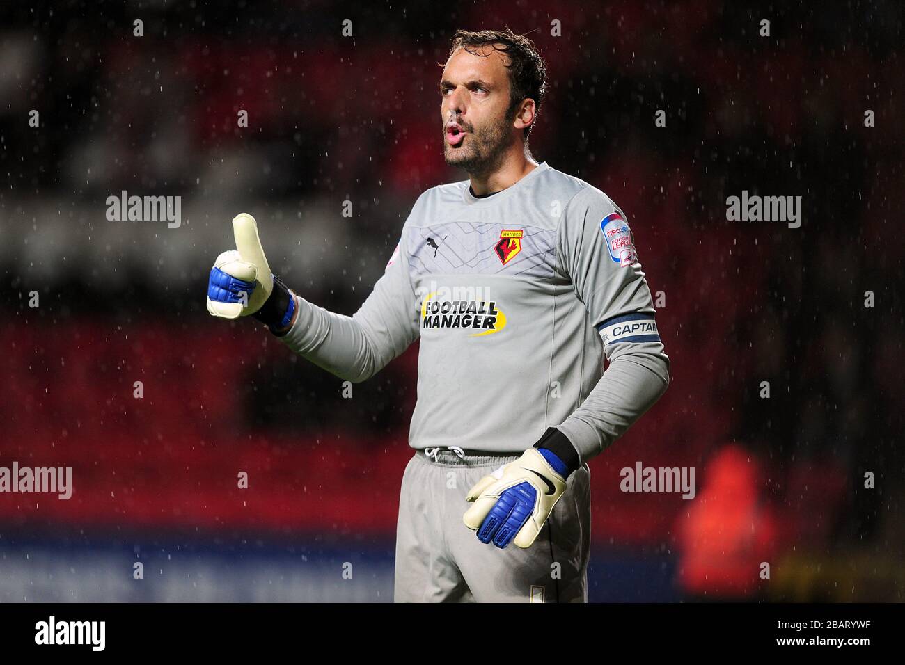 Manuel Almunia, Watford goalkeeper Stock Photo