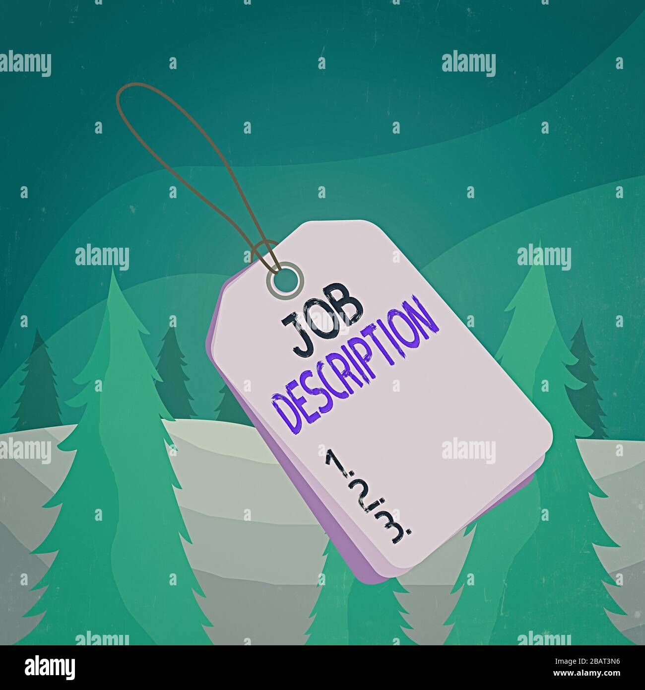 Word writing text Job Description. Business photo showcasing a formal ...