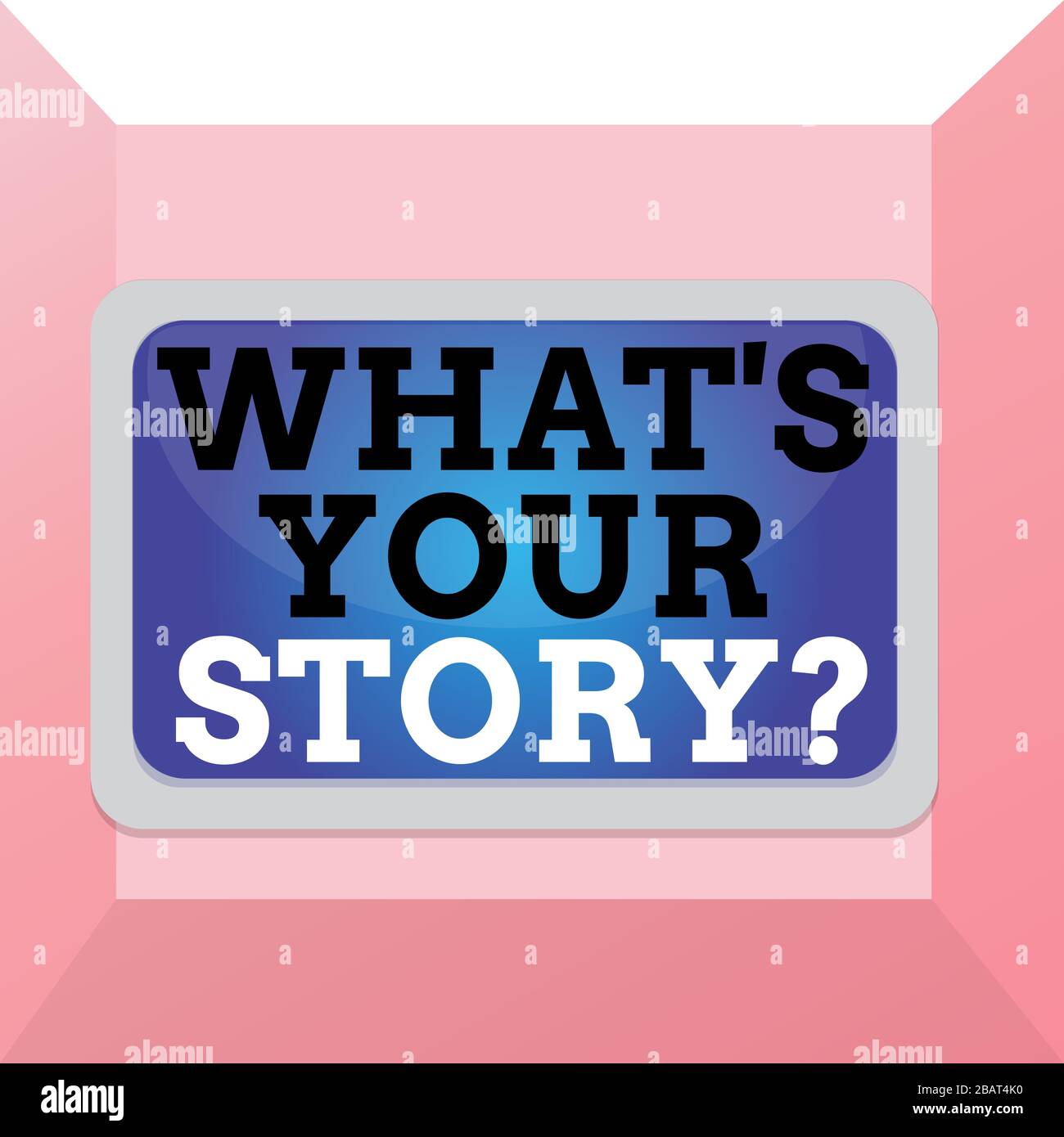 Conceptual Hand Writing Showing What Is Your Story Question Concept Meaning Being Asked By Someone About My Own Journey From Beginning Till Now Board Stock Photo Alamy