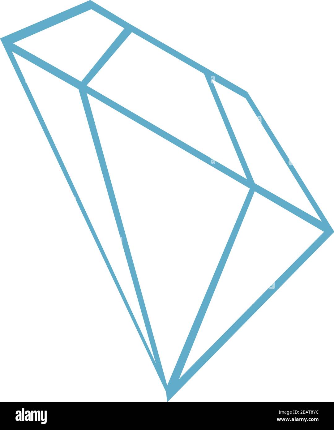 3D vector of a diamond Stock Vector Image & Art - Alamy