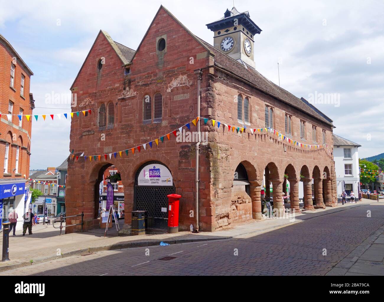 The Market Hall, Market Place, High Street, Ross on Wye, Herefordshire
