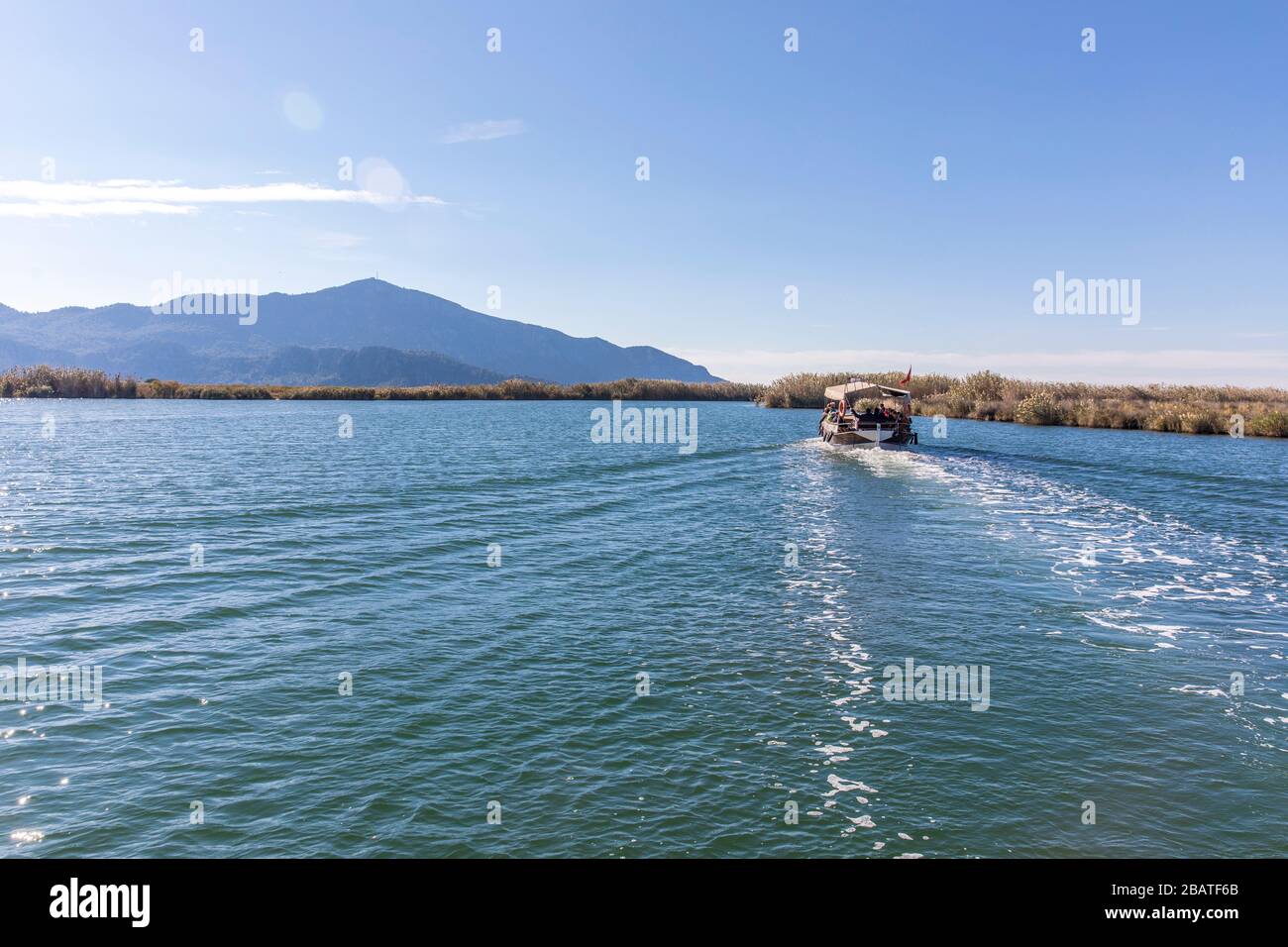 Dalyan River, Dalyan, Turkey Stock Photo