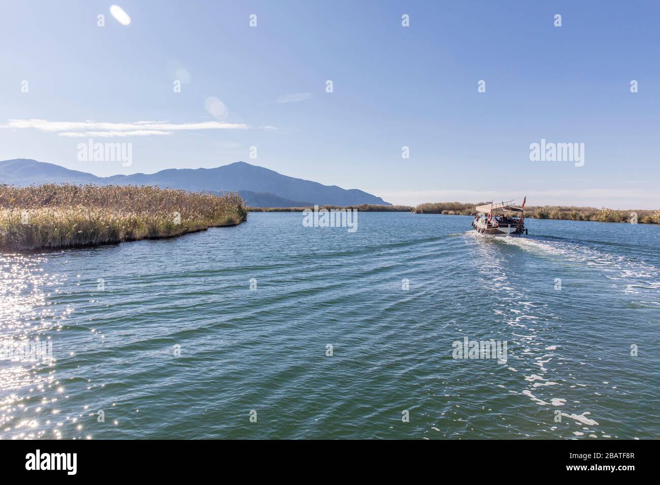 Dalyan River, Dalyan, Turkey Stock Photo