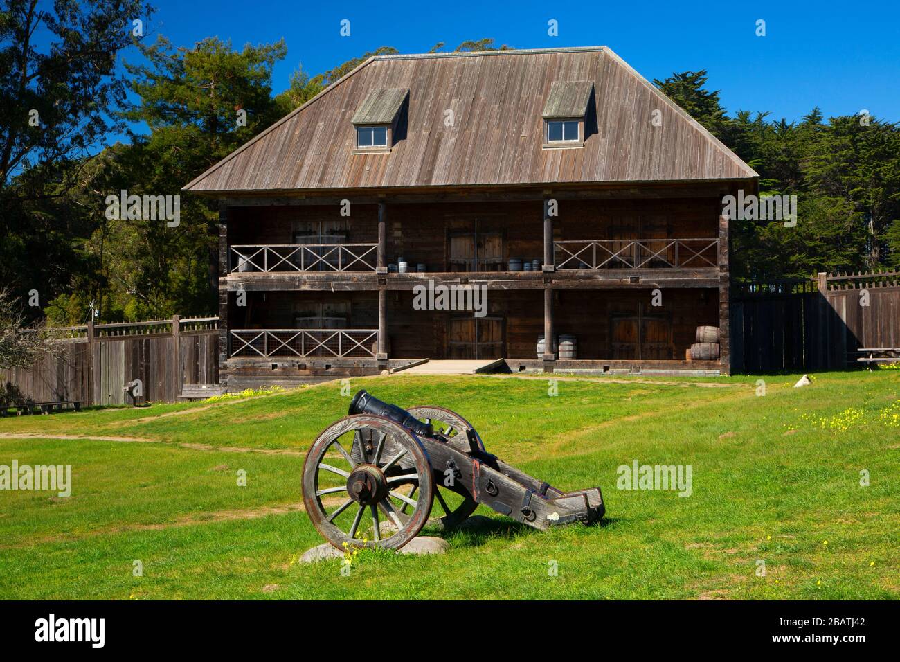 Fur warehouse (Magazin), Fort Ross State Historic Park, California