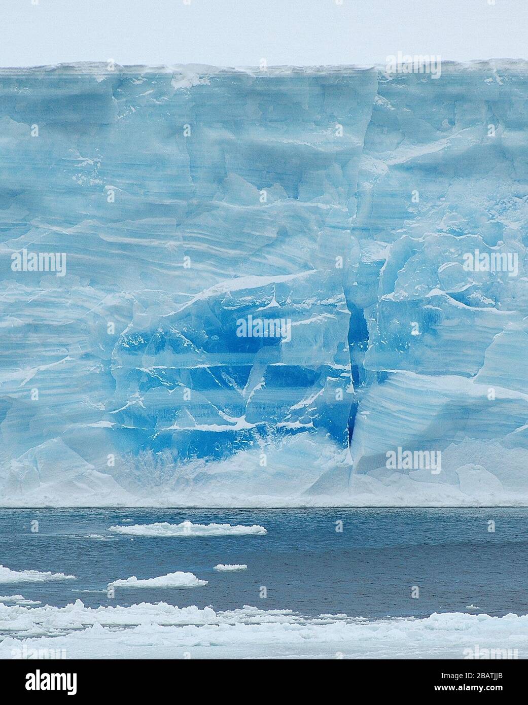 'Antarctica Sea Ice; 4 November 2007, 20:26; Self-photographed; ' Stock Photo